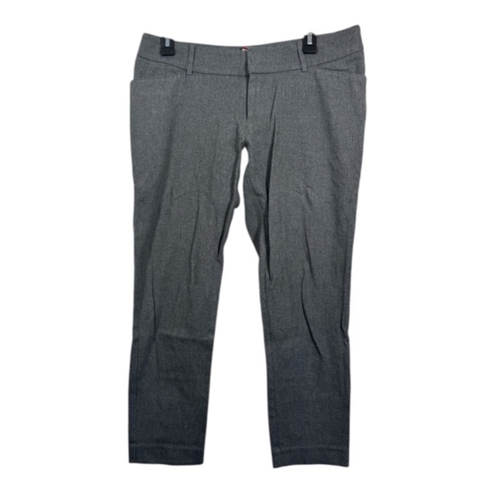 Merona Pants Womens 8 Cotton Gray Slacks Business Minimalist Lightweight